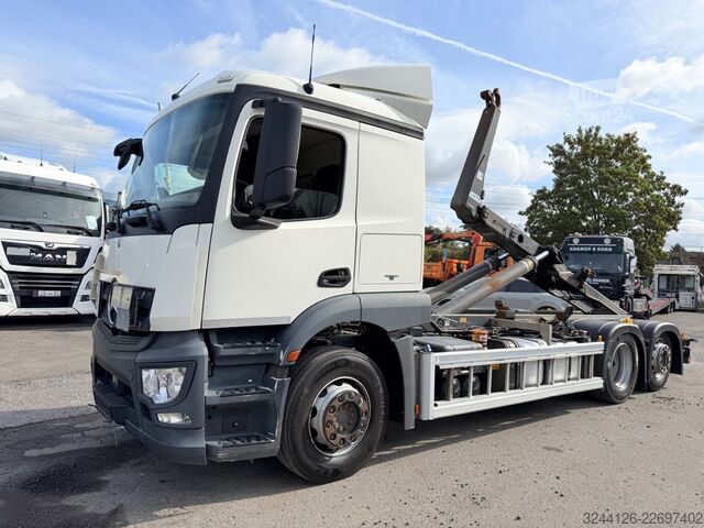 Camion benne à bras amovible MERCEDES-BENZ Actros 2543L/MeillerRK20-Funk/Lenk-Lift/TÜV-SP27