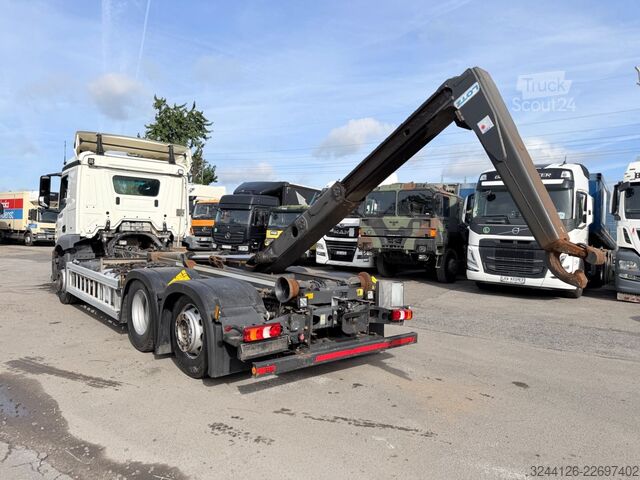 Camion benne à bras amovible MERCEDES-BENZ Actros 2543L/MeillerRK20-Funk/Lenk-Lift/TÜV-SP27