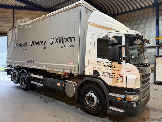 نظام بي دي اف Scania P320 6x2 RETARDER - BDF - EURO 3 - 7.30M BOX - ...