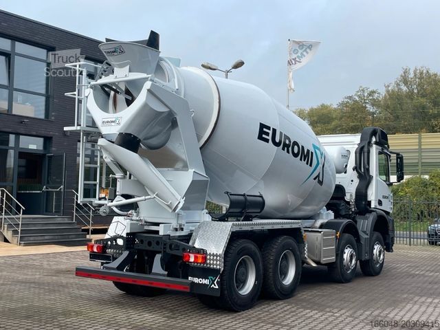 Concrete mixer truck MERCEDES-BENZ AROCS 5  4142 B 8X4 Euro 3 EuromixMTP EM 10