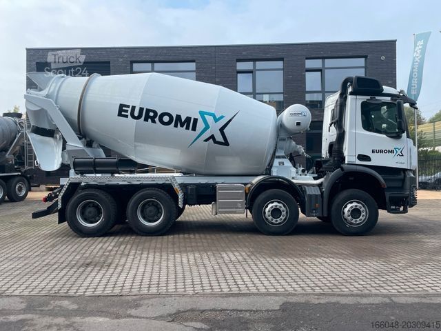 Concrete mixer truck MERCEDES-BENZ AROCS 5  4142 B 8X4 Euro 3 EuromixMTP EM 10