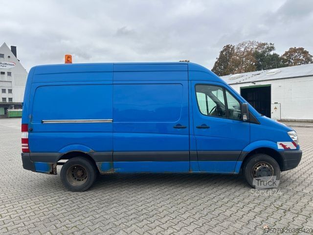 Camion-citerne à vide MERCEDES-BENZ Sprinter 518 / Leistikow / 2 x Schiebetür