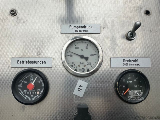 Camion-citerne à vide MERCEDES-BENZ Sprinter 518 / Leistikow / 2 x Schiebetür