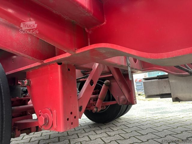 Zema profila puspiekabe FLIEGL SDS 470 / hydr Hubbett / Seilwinde