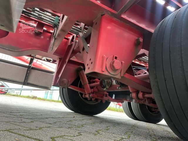 Zema profila puspiekabe FLIEGL SDS 470 / hydr Hubbett / Seilwinde