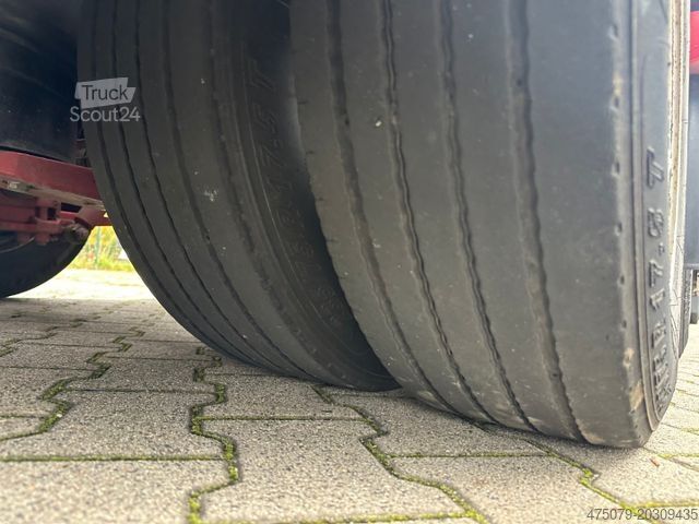 Zema profila puspiekabe FLIEGL SDS 470 / hydr Hubbett / Seilwinde
