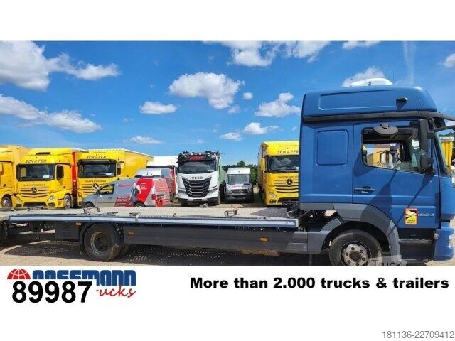 Camion porte-voitures Mercedes-Benz Atego 1024 L 4x2, Seilwinde