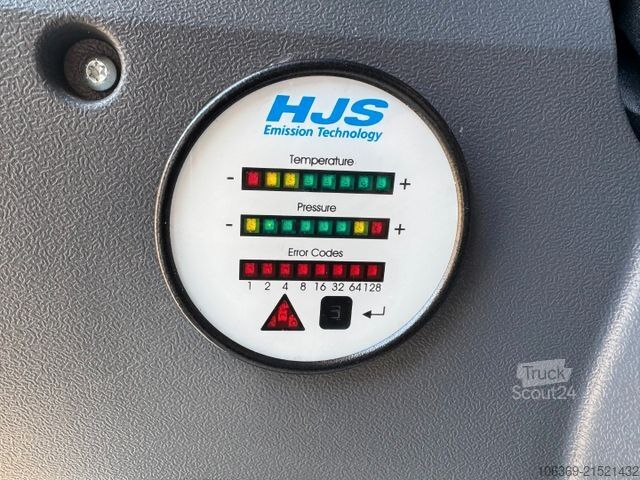 Camion-citerne à vide SCANIA P320 4x2 Hvidtved Larsen 7000 L Kombi