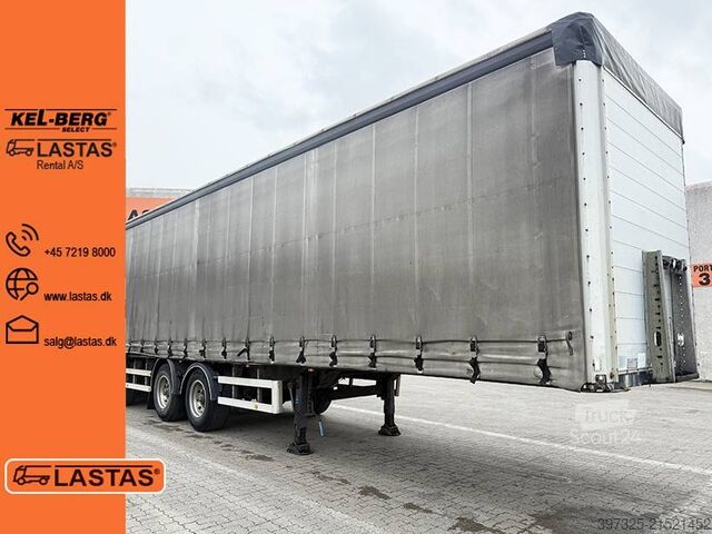 Skjutbara presenningar HRD Curtainsider / Planenauflieger / Gardin
