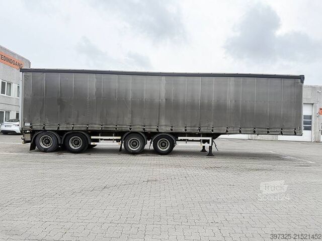 Skjutbara presenningar HRD Curtainsider / Planenauflieger / Gardin