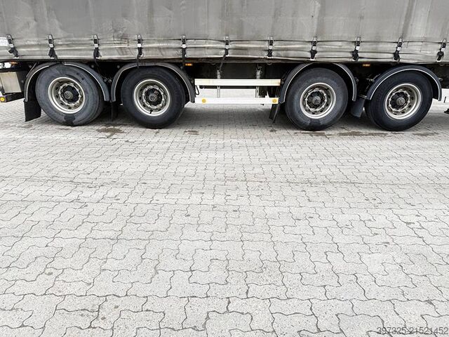 Skjutbara presenningar HRD Curtainsider / Planenauflieger / Gardin