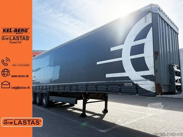 Sliding tarpaulins Krone Curtainsider / Planenauflieger / Gardin