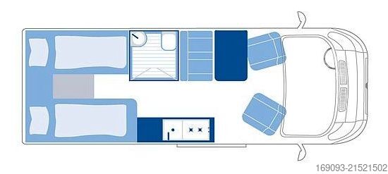 Bobil LA STRADA Avanti EB *Mj26*Vollluftfeder*Maxxfan*Truma D6E