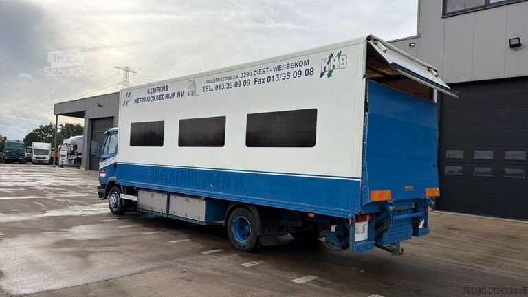 Gesloten bak DAF 45  ATI 150 (BELGIAN TRUCK / STEEL SUSP. / LAME...