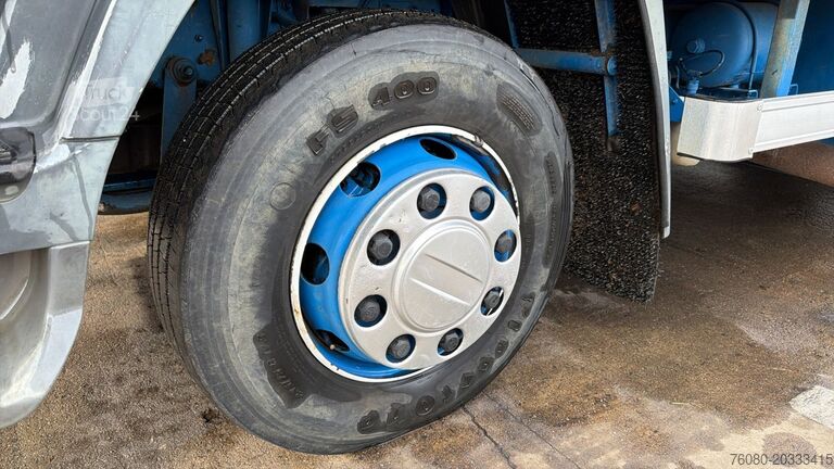 Gesloten bak DAF 45  ATI 150 (BELGIAN TRUCK / STEEL SUSP. / LAME...