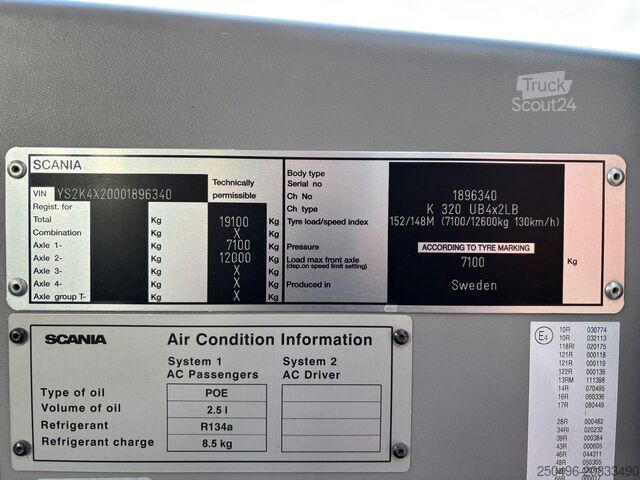 Miesto autobusas Scania K 320 4x2 Citywide LE 40 SEATS / AC / AUXILIARY...