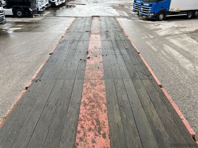 Platformas piekabe Nooteboom OVB-90-05 / 5 axle 12 Ton Hydraulic / BPW Drum ...