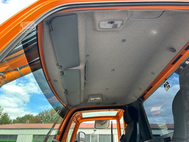 Speciale doeleinden vrachtwagen UNIMOG U 400 4x4 / Vario Pilot / Mulag / Mähausrüstung