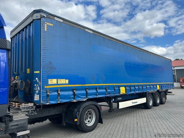 Open oplegger met zeil KRONE SD / Standard / TüV 01-2027