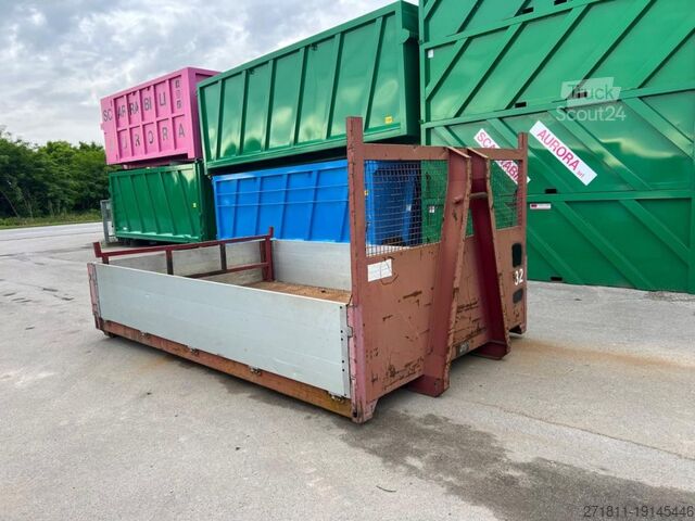 Hákový kontajner  CONTAINER SCARRABILE A PIANALE CON SPONDE
