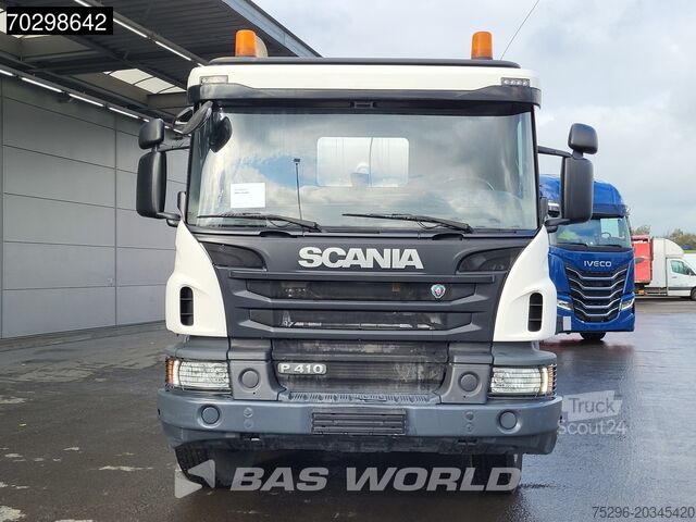 Frullatore Scania P410 8X4 9m3 Liebherr mixer Automatic Steelsusp...