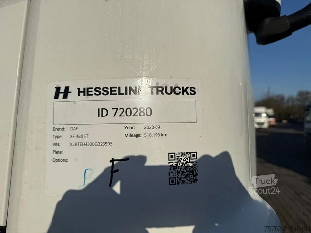 Standard-SZM DAF XF 480 SSC Retarder Standairco 518.190KM! Germa...