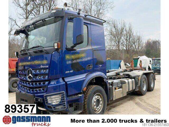 Camion scarrabile Mercedes-Benz Arocs 2648 LK 6x4, Winterdienstausstattung,
