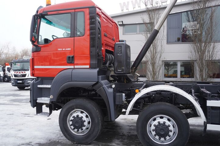 Tipper truck MAN TGS 41.480 8x8 E6 / KH-Kipper tipper