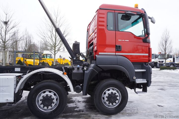 Tipper truck MAN TGS 41.480 8x8 E6 / KH-Kipper tipper