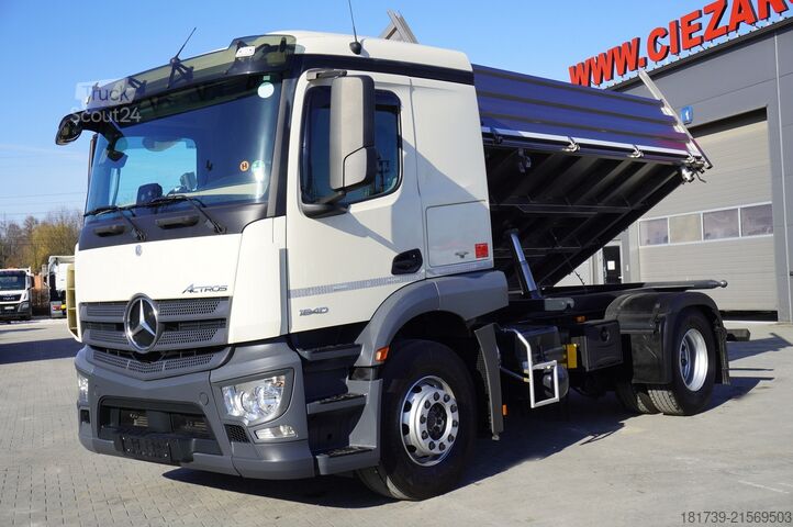 Sklápěč Mercedes-Benz Actros 1840 / New 3-side tipper 10 EPAL
