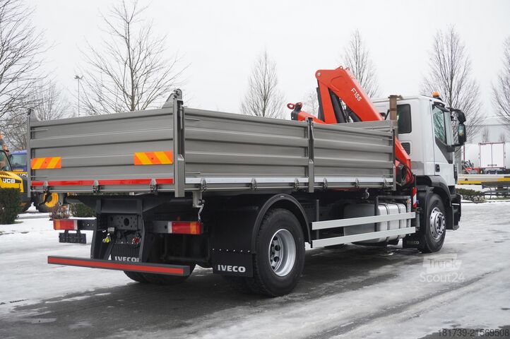 Trojstranný sklápací vozík Iveco Stralis 19.310 E6 4x2 / Fassi F155A.0.22