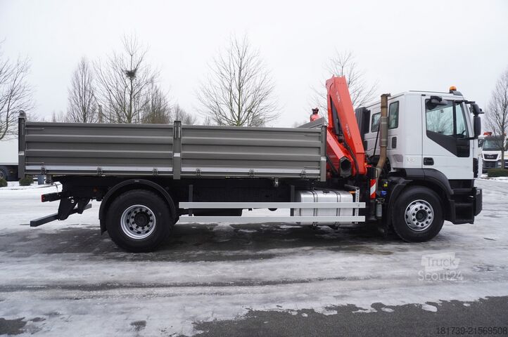 Trojstranný sklápací vozík Iveco Stralis 19.310 E6 4x2 / Fassi F155A.0.22