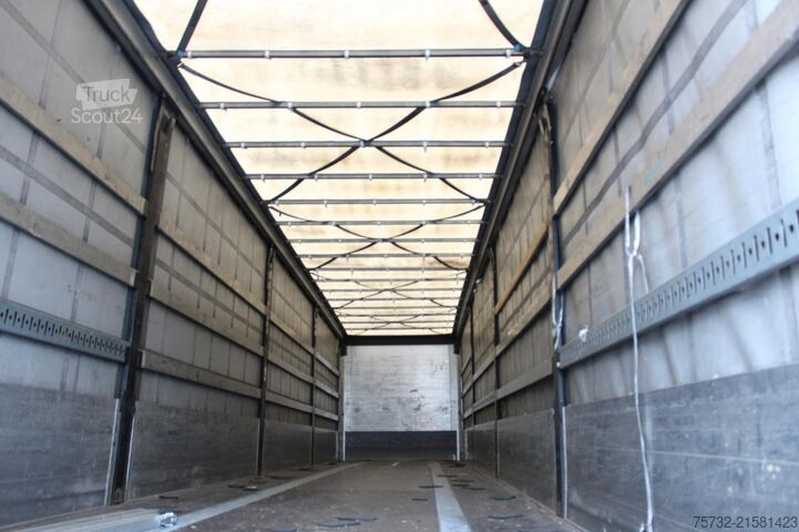 Otevřený návěs s plachtou KOEGEL SN 24 Standard Plane   Edscha   SAF   Bordwände