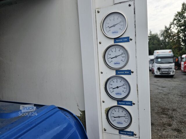 Camion frigorifique Volvo FM330 Multizone Lenk u. Kühlkoffer