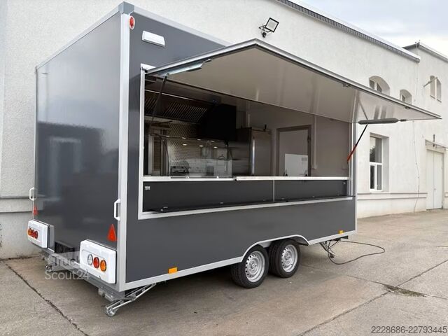 Remorque de vente Imbissanhänger, Dönerwagen, Dönerwagen, Imbisswagen