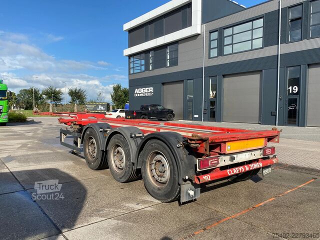 Transport av containrar A&D LPRS24 / 2x Extendable / 1x Lift Axle / Disc Br...