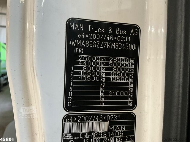 Kampókaros rendszer Man TGS 28.460 Euro 6 Marrel 20 Ton haakarmsysteem