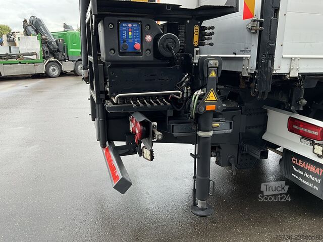 Самосвал с краном DAF FAX CF 480 Kipper met HMF 21 Tonmeter laadkraan