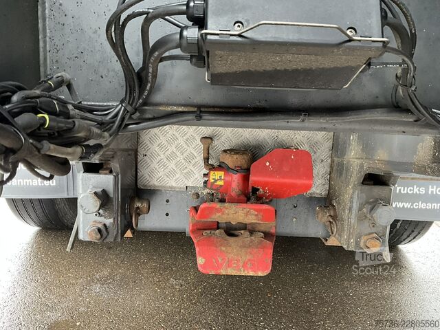 Самосвал с краном DAF FAX CF 480 Kipper met HMF 21 Tonmeter laadkraan