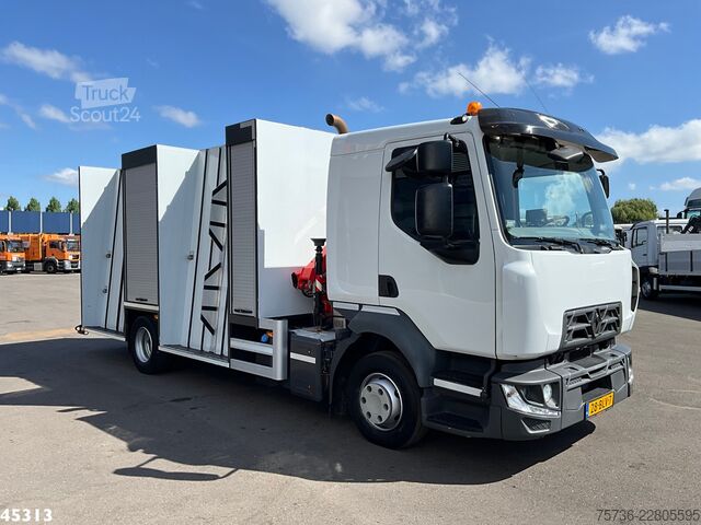 Vrachtwagen met kraan Renault D 220 Euro 6 Fassi 2,3 Tonmeter laadkraan Just ...