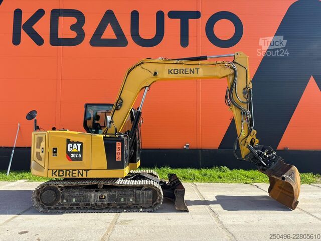  Caterpillar 307.5 07A TILTROTATOR / CENTRAL LUBRICATION / AC