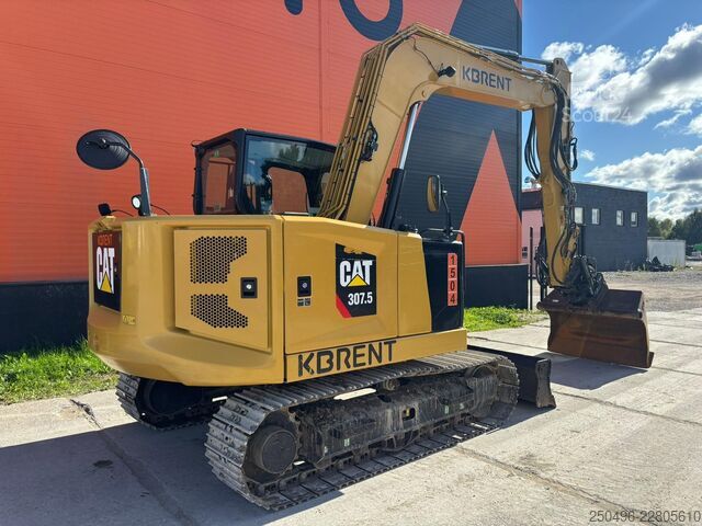  Caterpillar 307.5 07A TILTROTATOR / CENTRAL LUBRICATION / AC