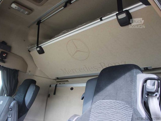 Φορτηγό πλατφόρμα με μουσαμά MERCEDES-BENZ Actros 2542, EURO 6, 6X2, NAVIGATION