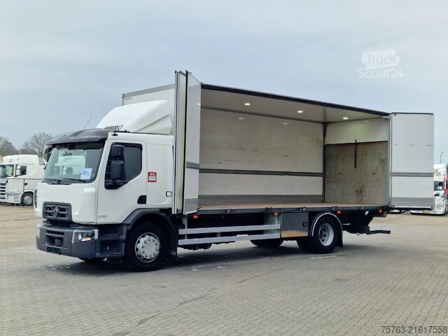 Suitcase Renault D 320 4x2 - Box with sidedoors - Zepro loadlift...