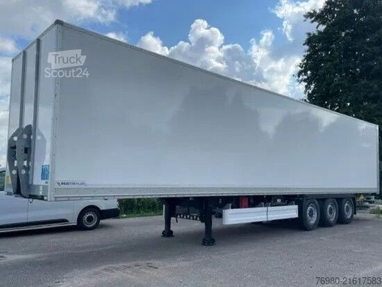Koffer REISTREYLER Box trailer 13,60 3-assig met D'hollandia klep ...