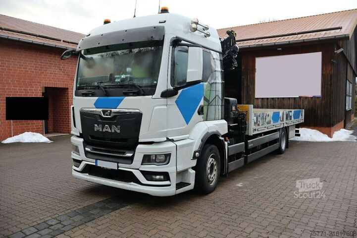 Flatbed MAN TGS 18.360 4x2 EURO6 SKRZYNIA OTWARTA Z HDS HIA...