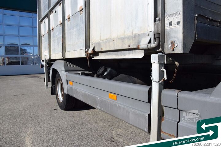 Prevoznik stoke MERCEDES-BENZ Atego 815 BDF-Viehaufbau + Kühlaufbau