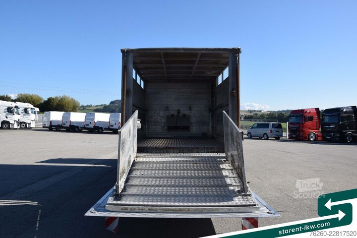 Prevoznik stoke MERCEDES-BENZ Atego 815 BDF-Viehaufbau + Kühlaufbau