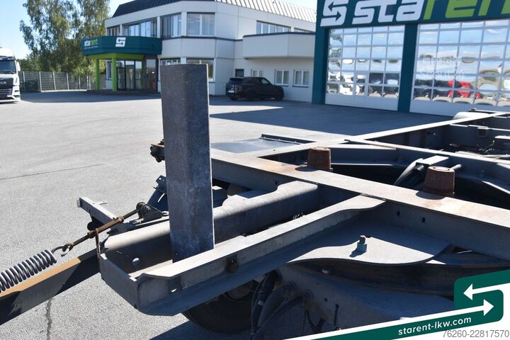 Šasijas piekabe SCHMITZ CARGOBULL Lafette AWF 18, BDF Wechselrahmen, TÜV 02/2027