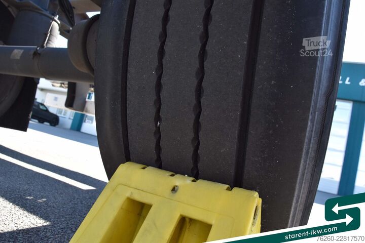 Anhänger Fahrgestell SCHMITZ CARGOBULL Lafette AWF 18, BDF Wechselrahmen, TÜV 02/2027